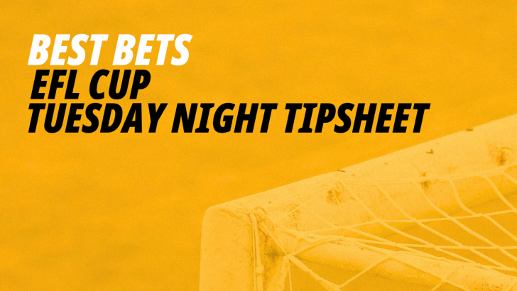 The EFL Cup continues with eight Tuesday fixtures 